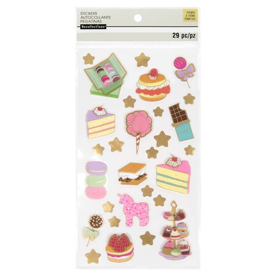 Shop For The Baked Goods Fancy 3d Stickers By Recollections At Michaels